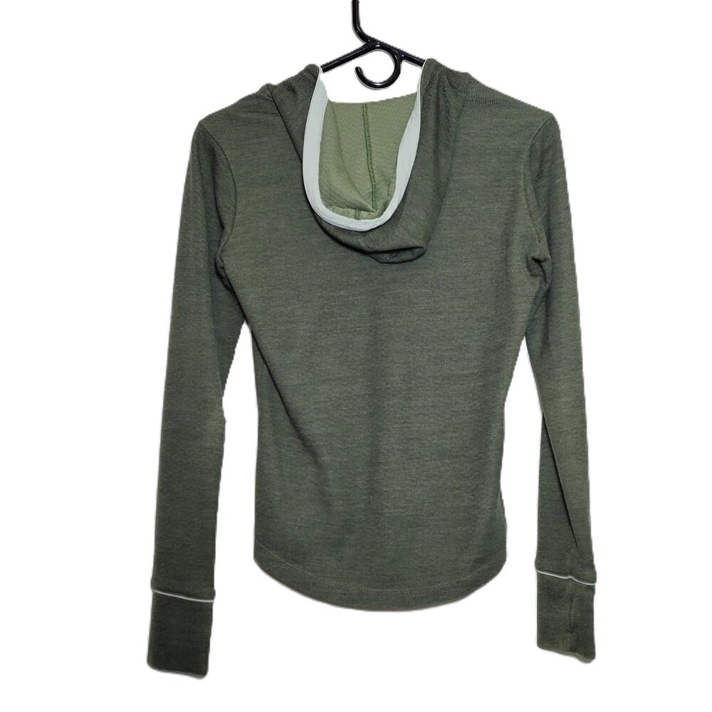 prAna Women's 1/4 Button‎ Up Henley Hoodie Size Small - Picture 6 of 10